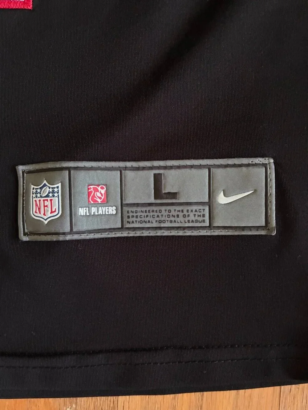 Nike Julio Jones #11 Atlanta Falcons NFL 100 Youth L Black Jersey